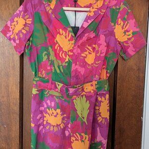 Mixed by Nasrin floral romper (new)